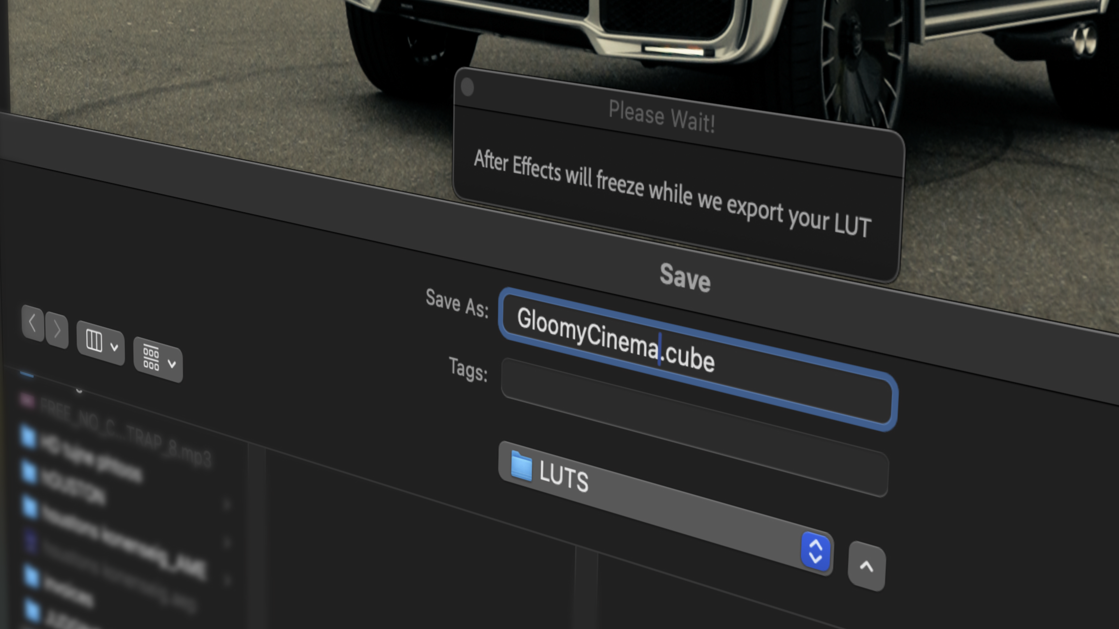 Universal .CUBE Export