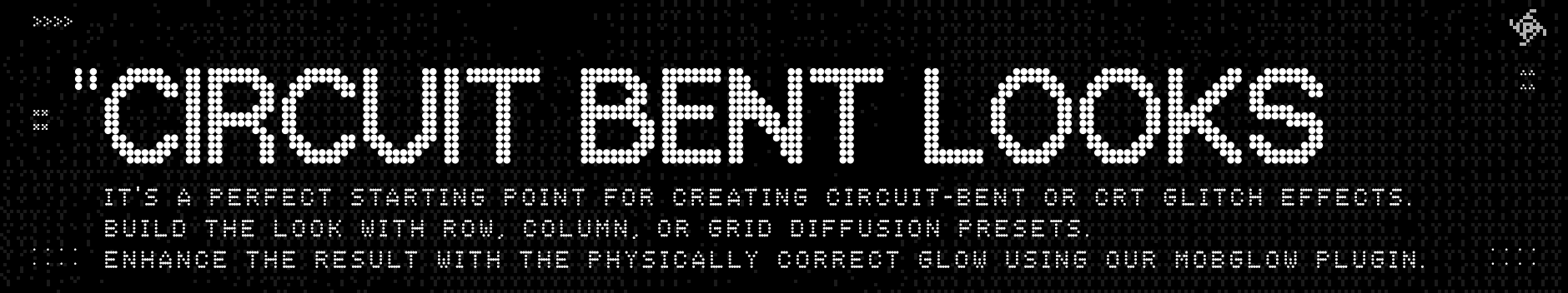 Circuit Bent Looks CRT Looks